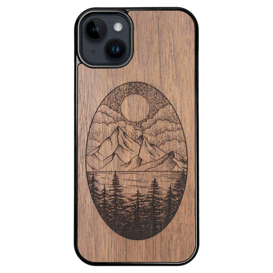 Wooden Case for iPhone 14 Plus Landscape