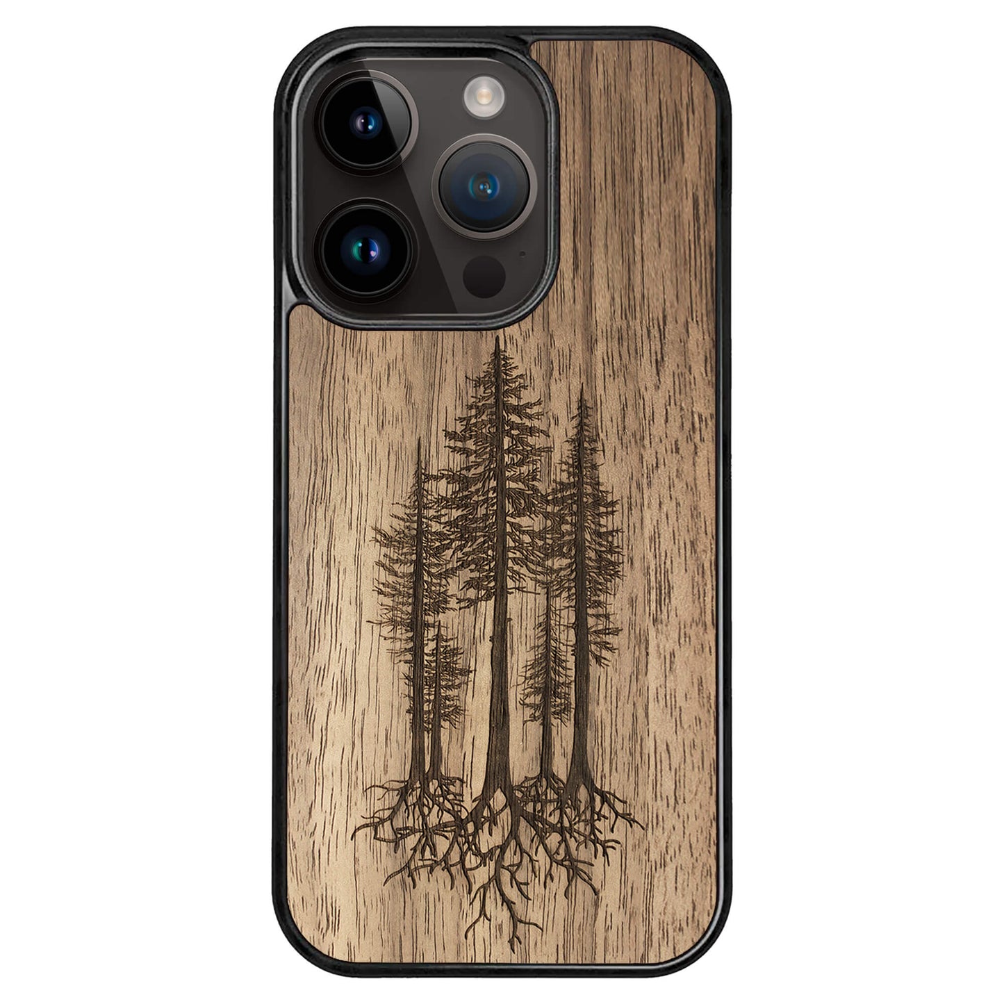 Wooden Case for iPhone 14 Pro Pines