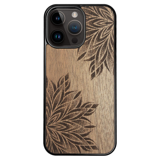 Wooden Case for iPhone 14 Pro Max Mandala