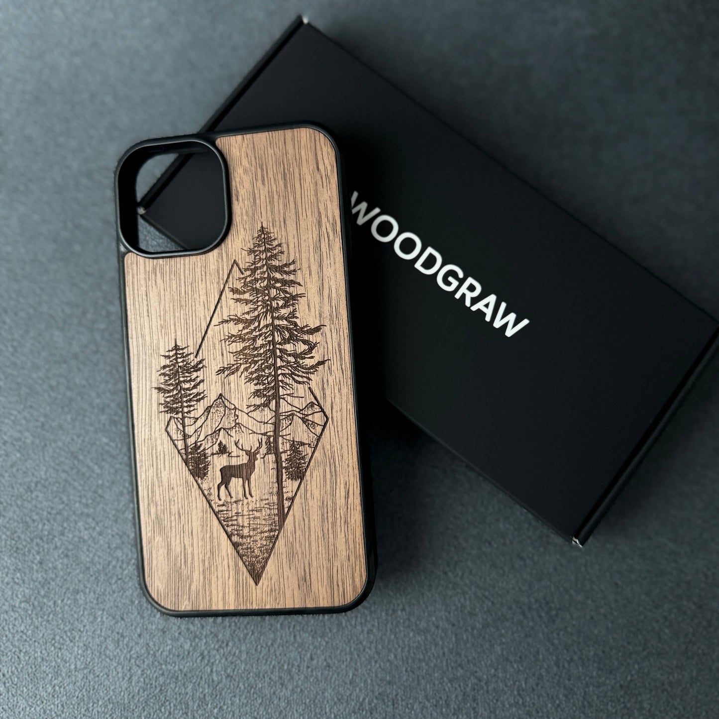 Deer Woodland - iPhone 12 MagSafe Case