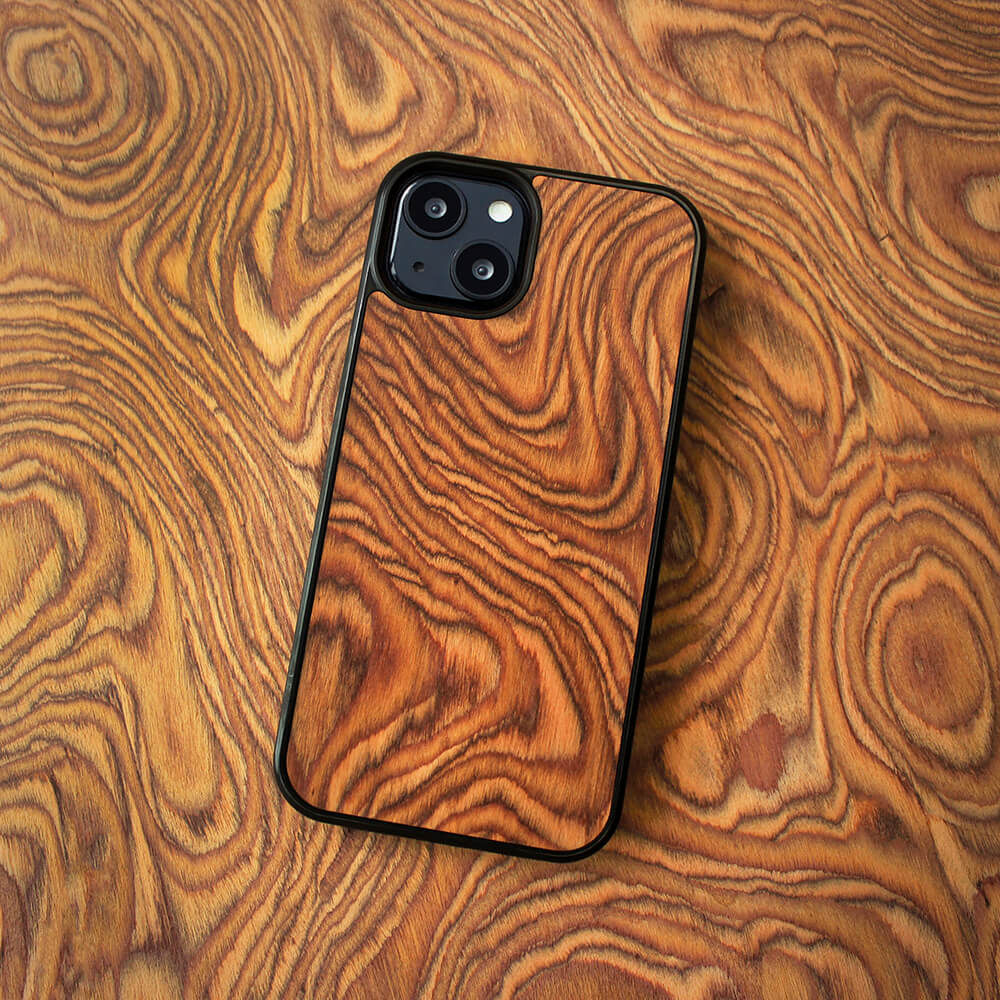 Nutmeg root Wood iPhone 15 Plus Case