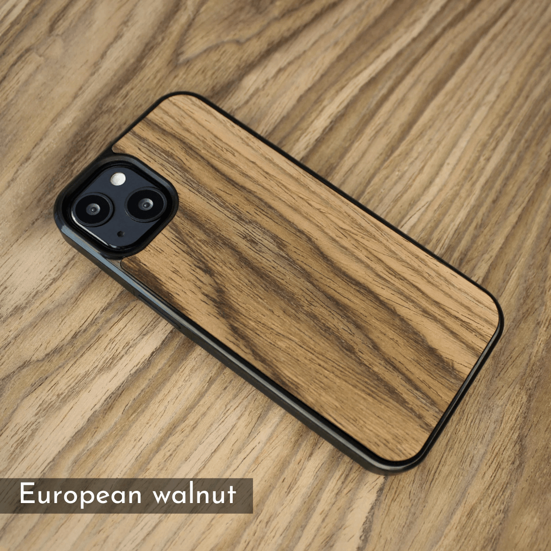 European walnut iPhone Case