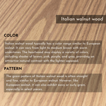 Italian walnut Wood Galaxy Case