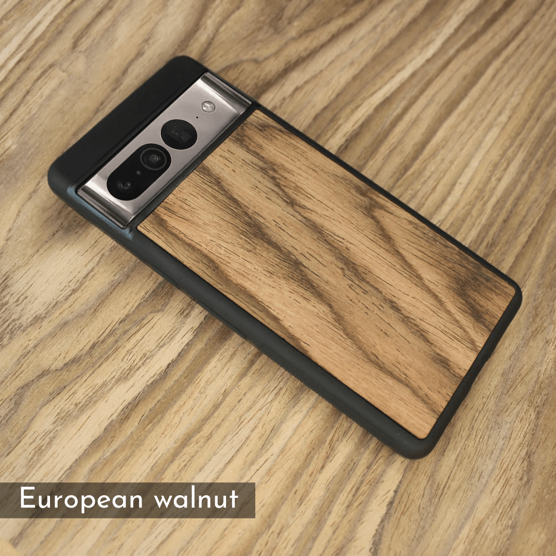 European walnut Pixel Case