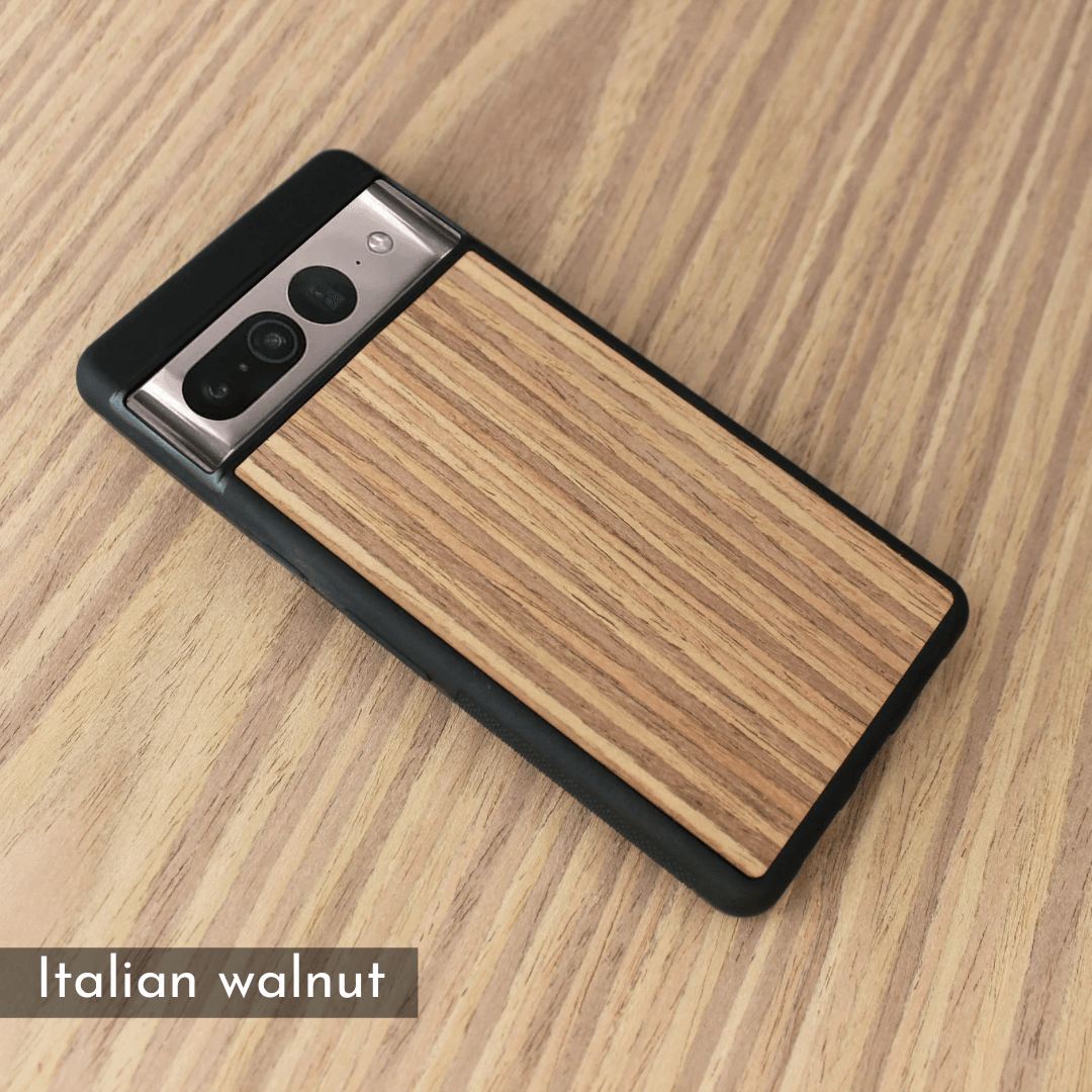 Italian walnut Pixel Case
