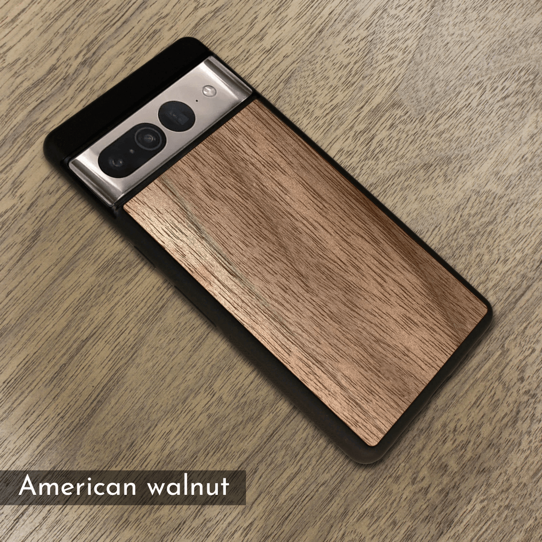 American walnut Pixel Case
