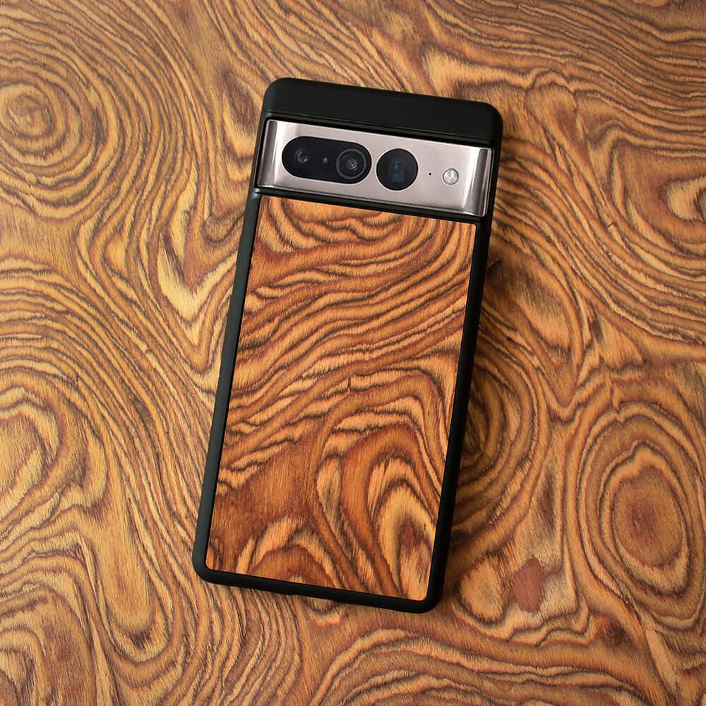 Nutmeg root Wood Pixel 6A Case