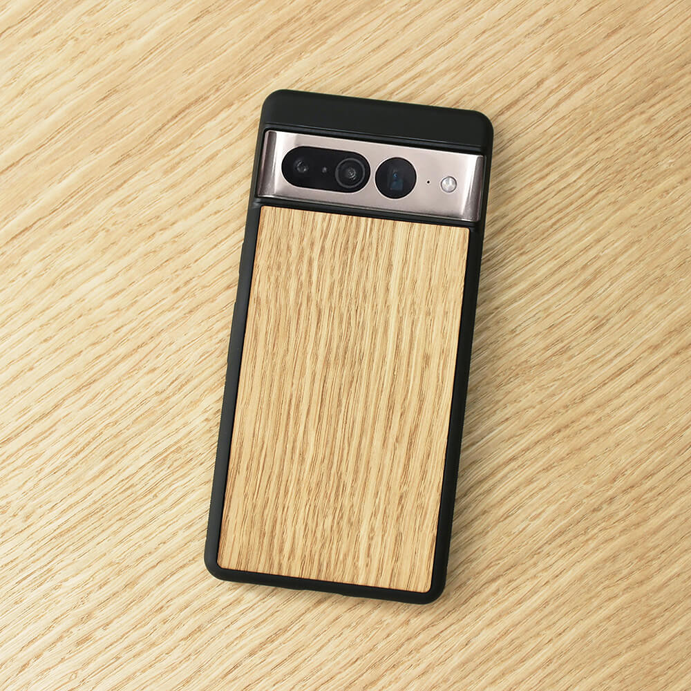 Oak Wood Pixel 4 Case