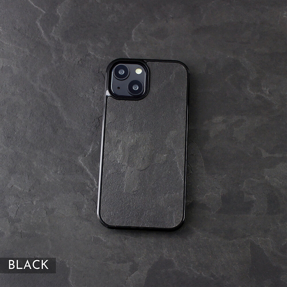 Black Stone iPhone 15 Pro Case