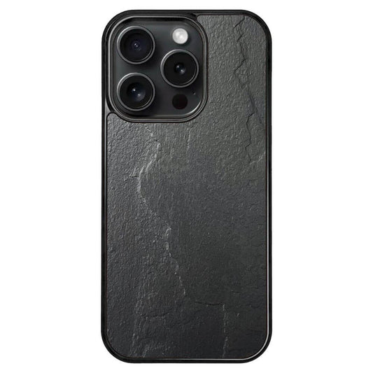 Black Stone iPhone 15 Pro Case