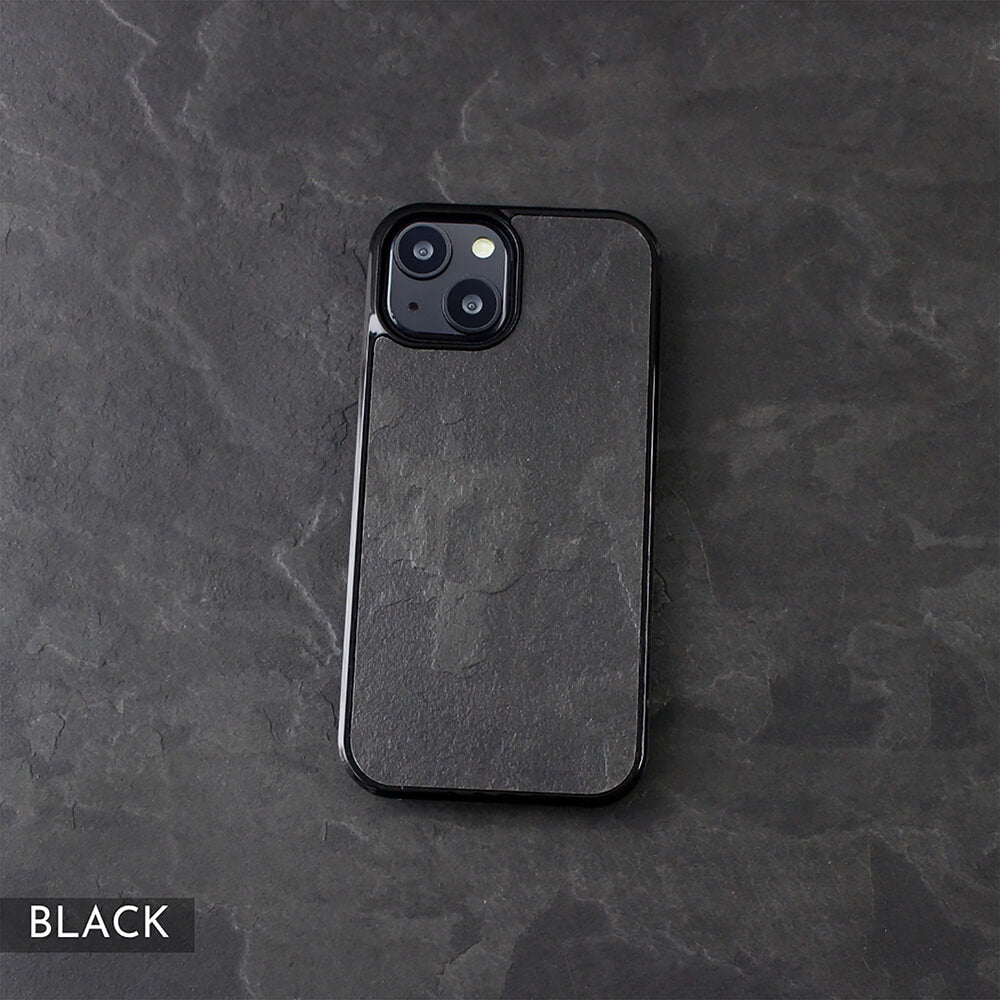 Black Stone iPhone 14 Plus Case