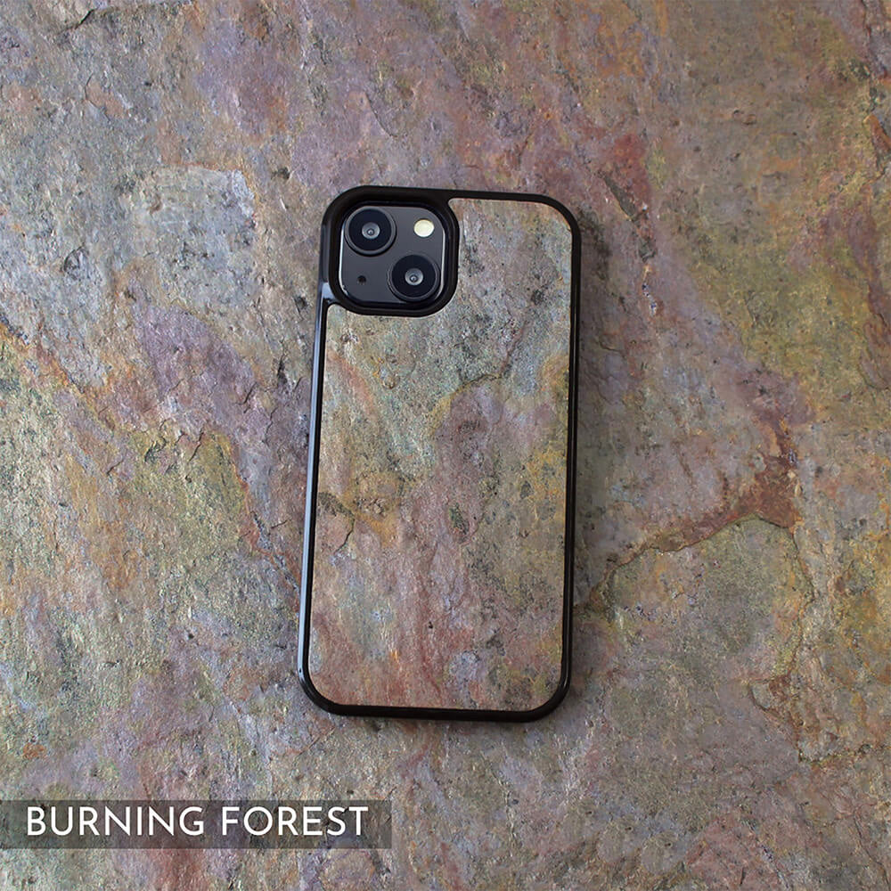 Burning Forest Stone iPhone 8 Case