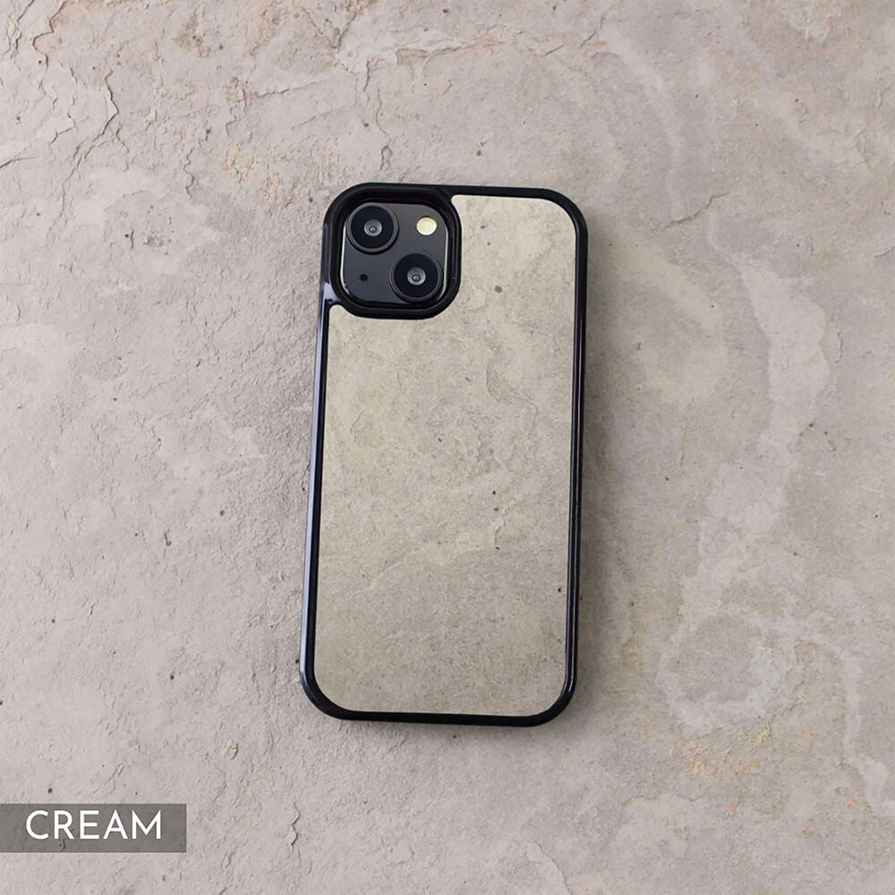 Cream Stone iPhone 14 Case