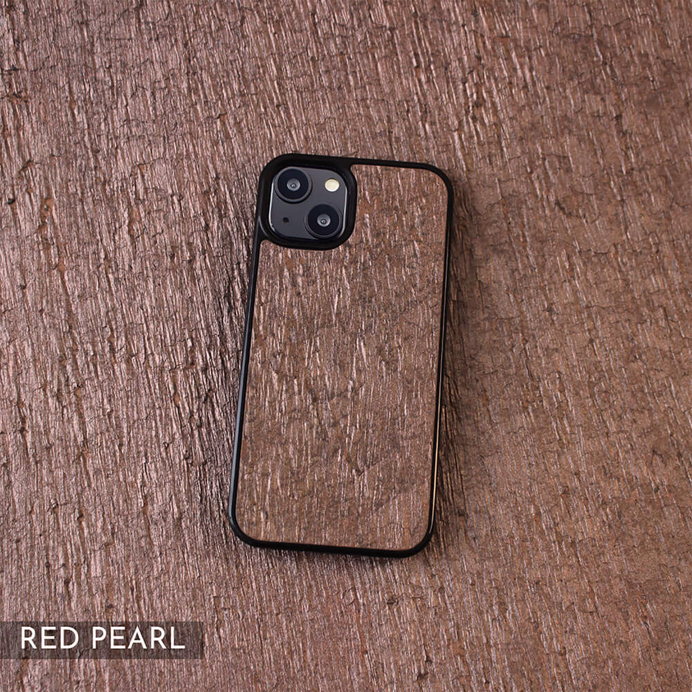 Red Pearl Stone iPhone 15 Pro Max Case