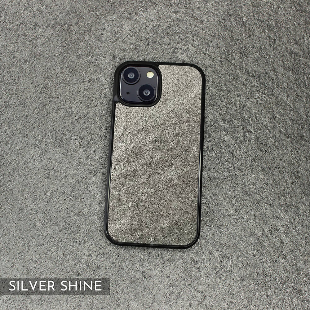 Silver Shine Stone iPhone 15 Pro Case