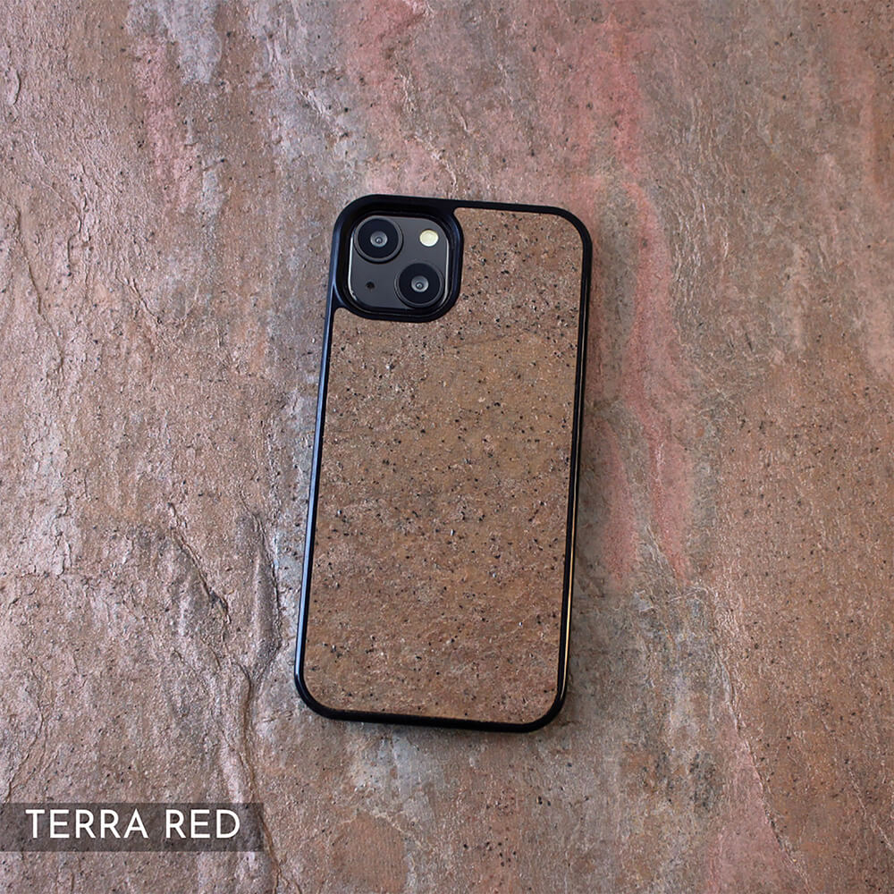 Terra Red Stone iPhone 14 Case