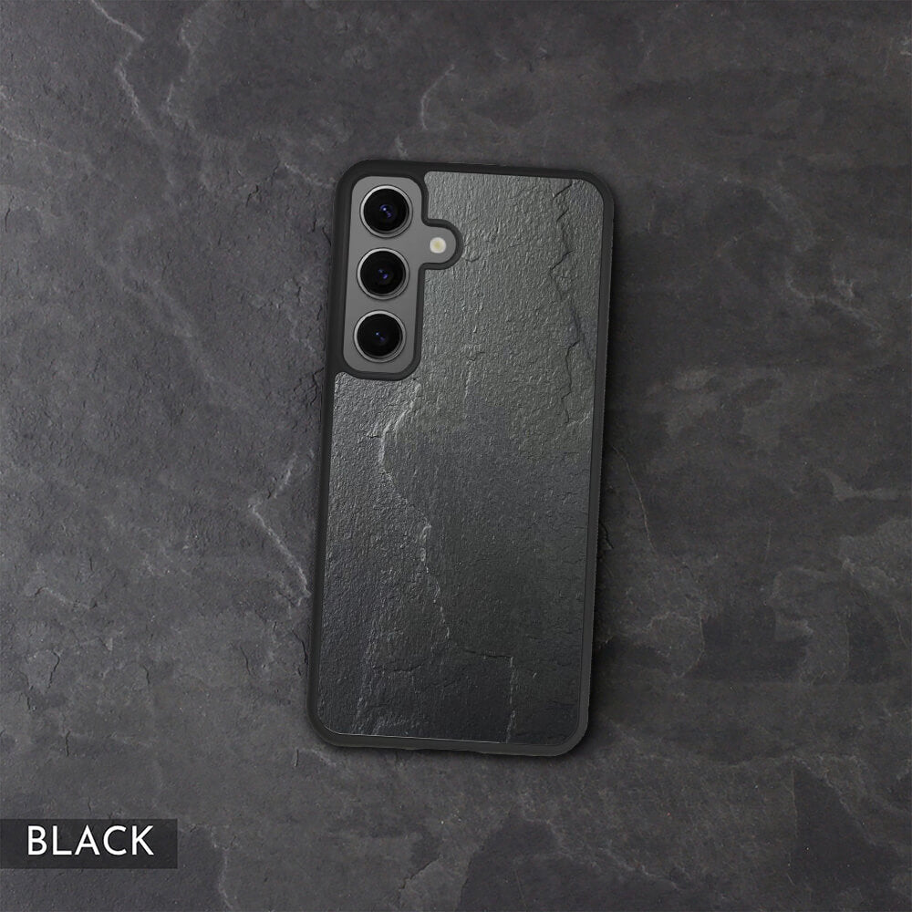 Black Stone Galaxy S10 Plus Case