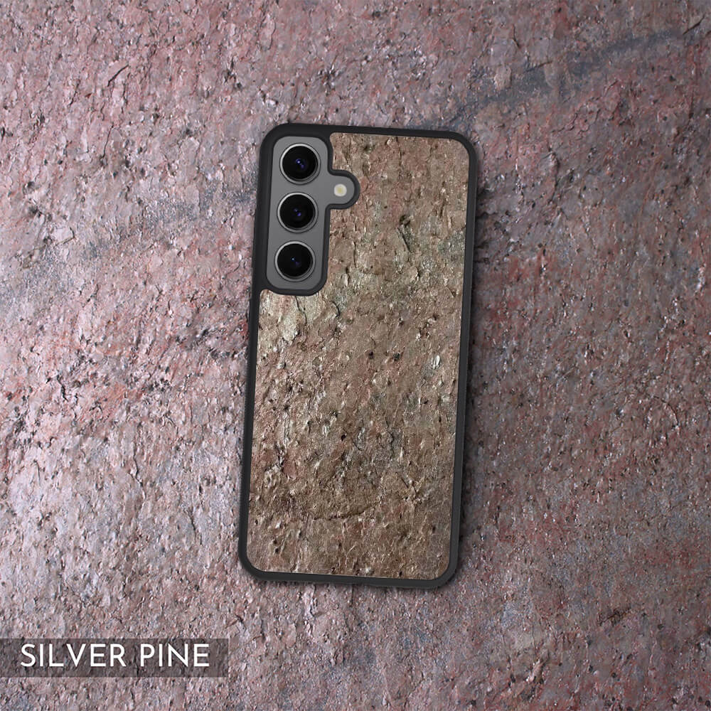 Silver Pine Stone Galaxy S24 Case