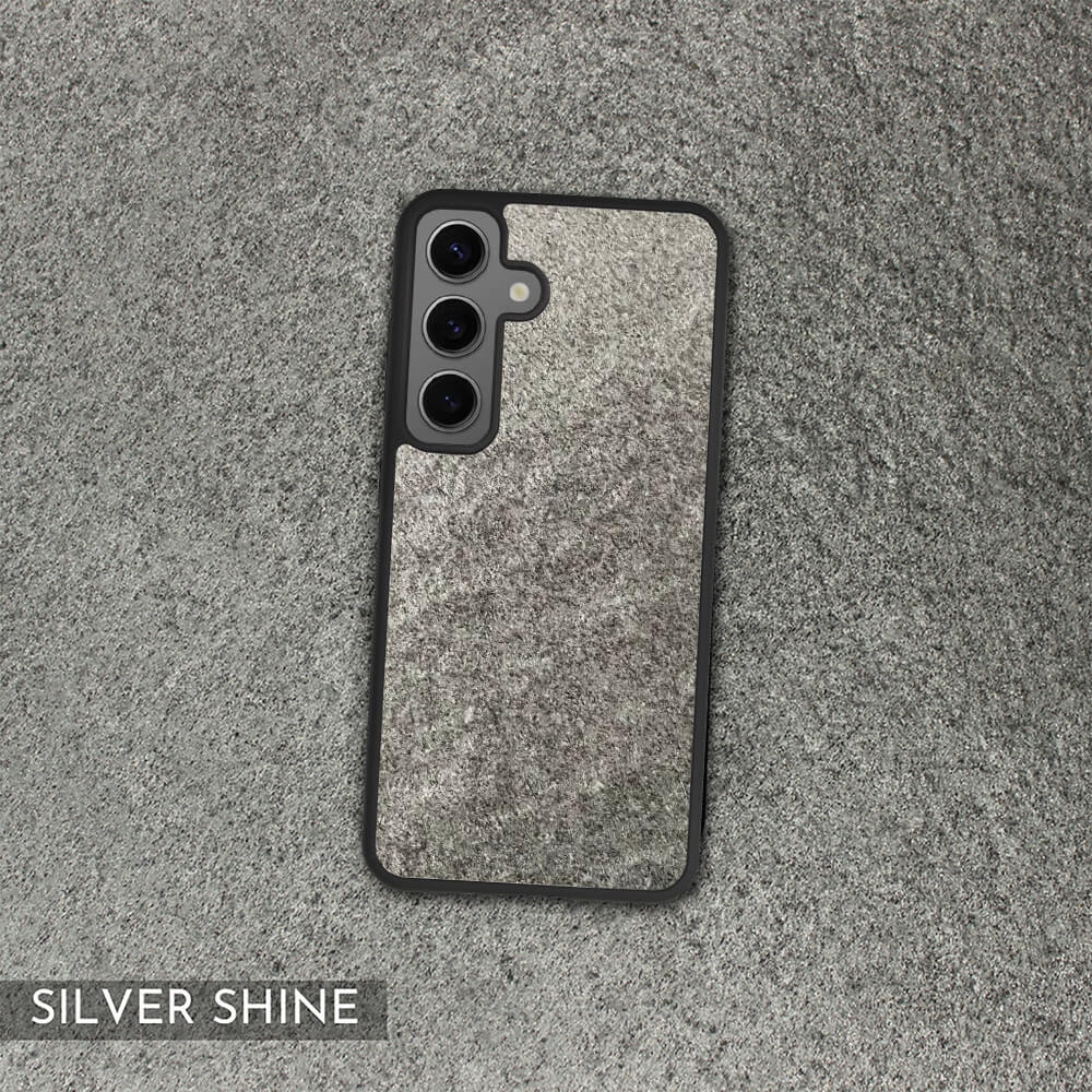 Silver Shine Stone Galaxy S24 Case