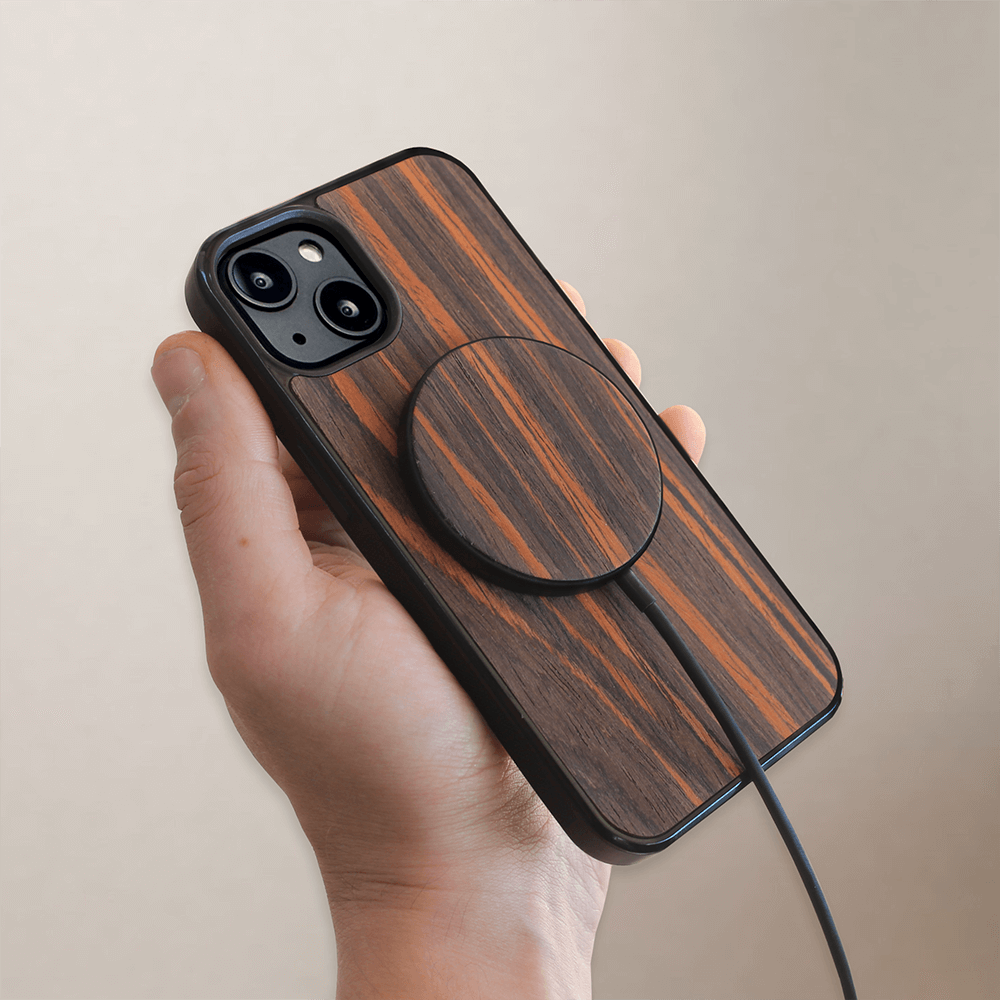Imperial Rosewood MagSafe wireless charger