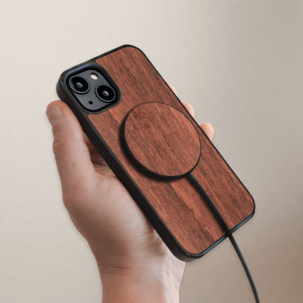 Wood MagSafe wireless charger