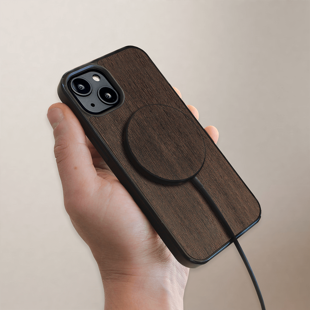 Wood MagSafe wireless charger