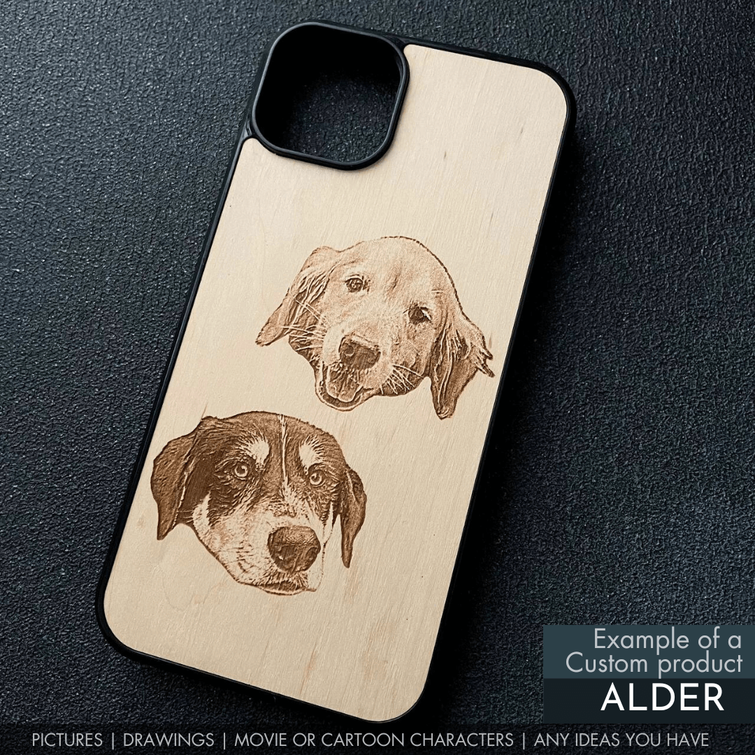 Custom Design Alder iPhone 16 Pro Case