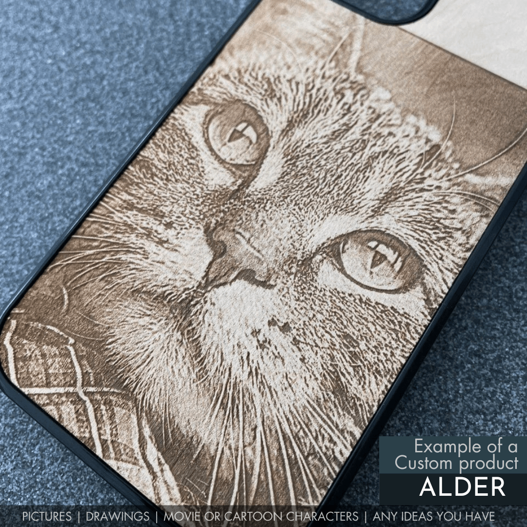 Custom Design Alder iPhone 16 Pro Case