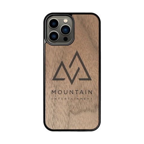 Custom Design Walnut iPhone Case