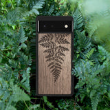 Wood Pixel 5A 5G Case Fern