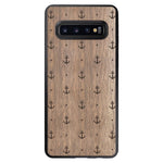 Wooden Case for Samsung Galaxy S10 Anchor