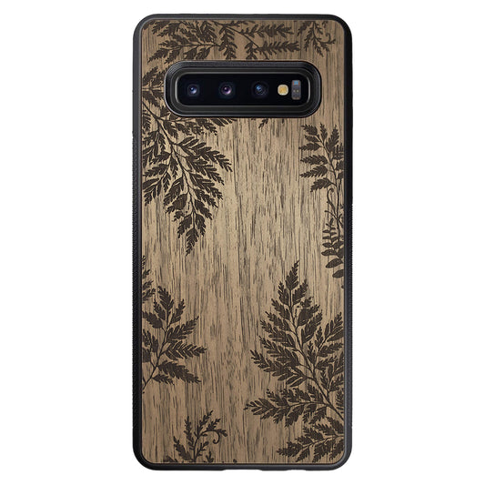 Wooden Case for Samsung Galaxy S10 Botanical Fern
