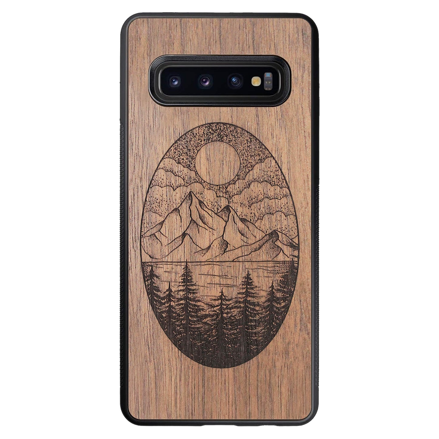 Wooden Case for Samsung Galaxy S10 Landscape
