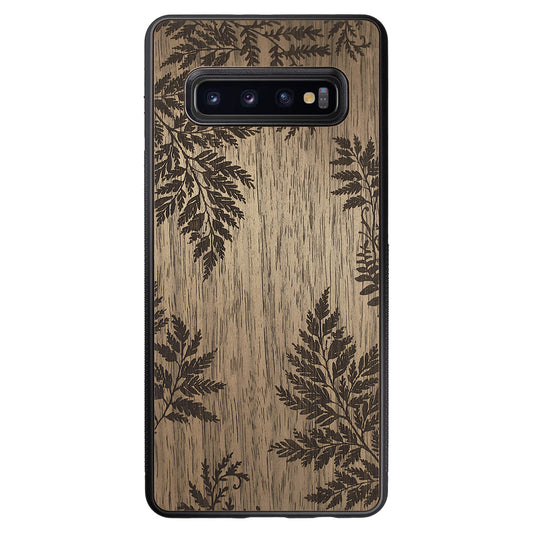 Wooden Case for Samsung Galaxy S10 Plus Botanical Fern