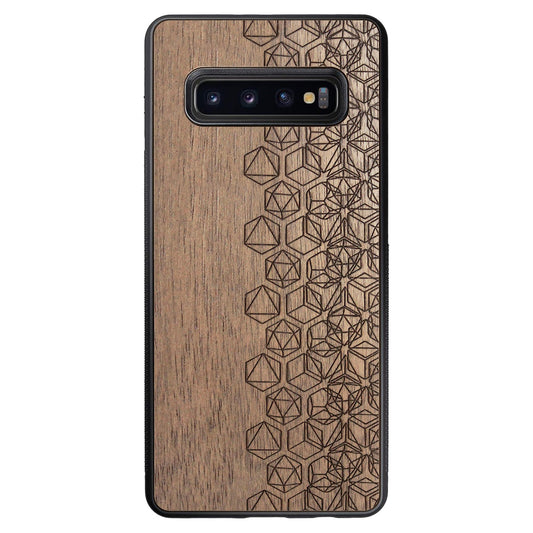 Wooden Case for Samsung Galaxy S10 Plus Geometric