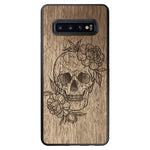 Wooden Case for Samsung Galaxy S10 Plus Skull