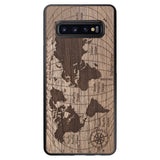 Wooden Case for Samsung Galaxy S10 Plus World Map