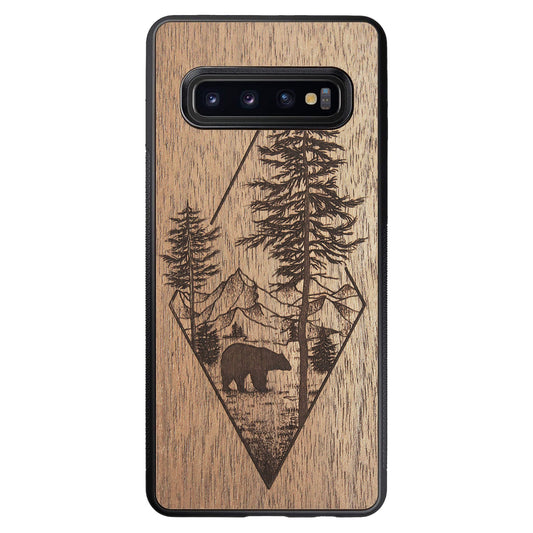 Wooden Case for Samsung Galaxy S10 Woodland