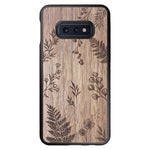 Wooden Case for Samsung Galaxy S10e Botanical