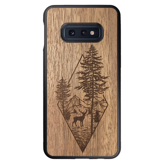 Wooden Case for Samsung Galaxy S10e Deer Woodland