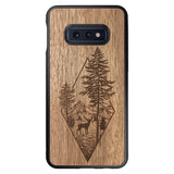 Wooden Case for Samsung Galaxy S10e Deer Woodland