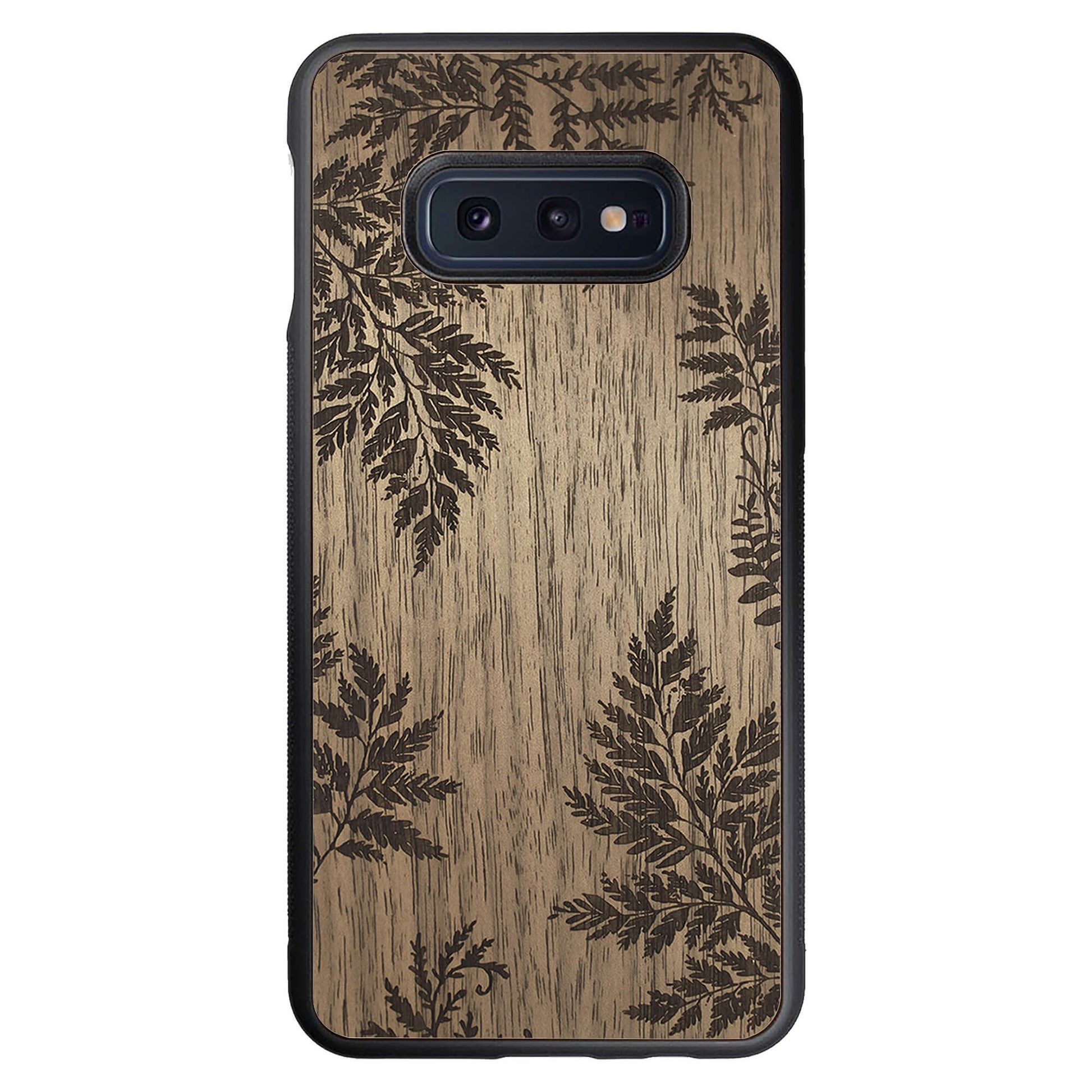 Wooden Case for Samsung Galaxy S10e Botanical Fern