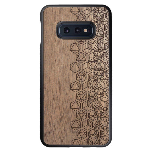 Wooden Case for Samsung Galaxy S10e Geometric