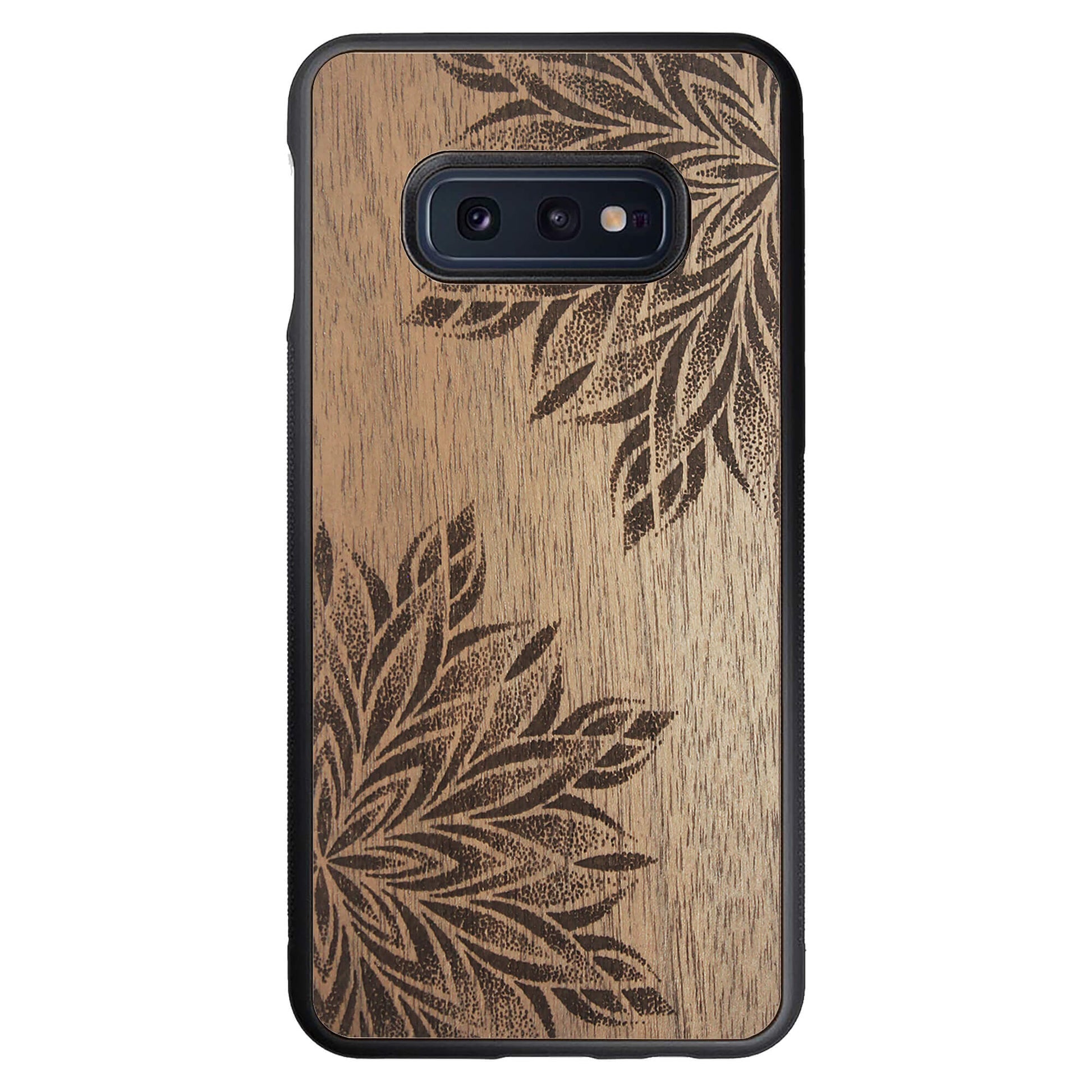 Wooden Case for Samsung Galaxy S10e Mandala