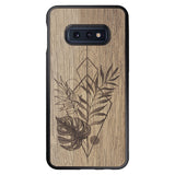 Wooden Case for Samsung Galaxy S10e Monstera