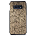 Wooden Case for Samsung Galaxy S10e Botanical Leaves