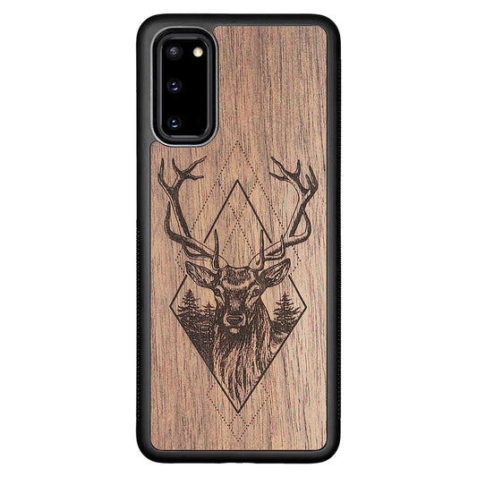 Wooden Case for Samsung Galaxy S20 Deer