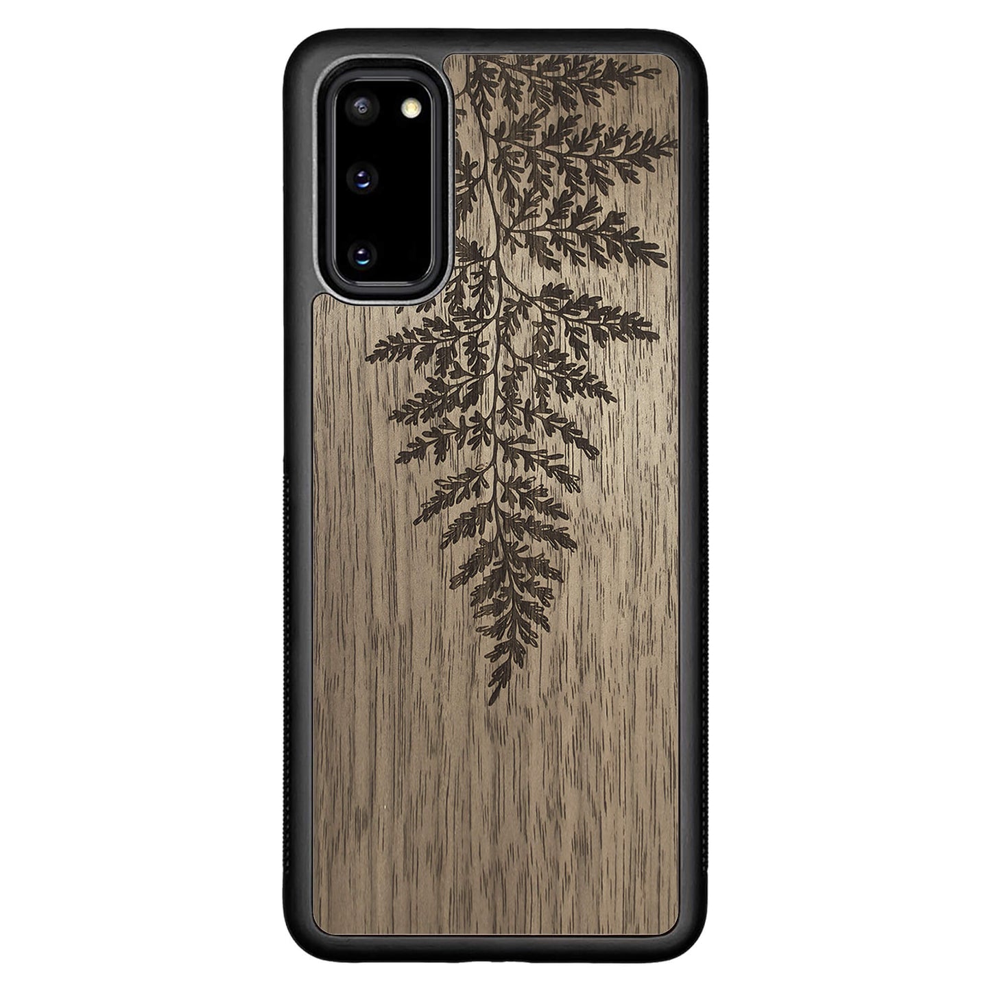 Wooden Case for Samsung Galaxy S20 Fern