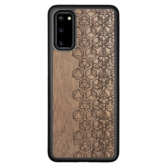 Wooden Case for Samsung Galaxy S20 Geometric