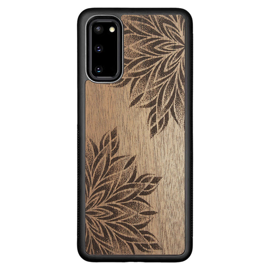 Wooden Case for Samsung Galaxy S20 Mandala
